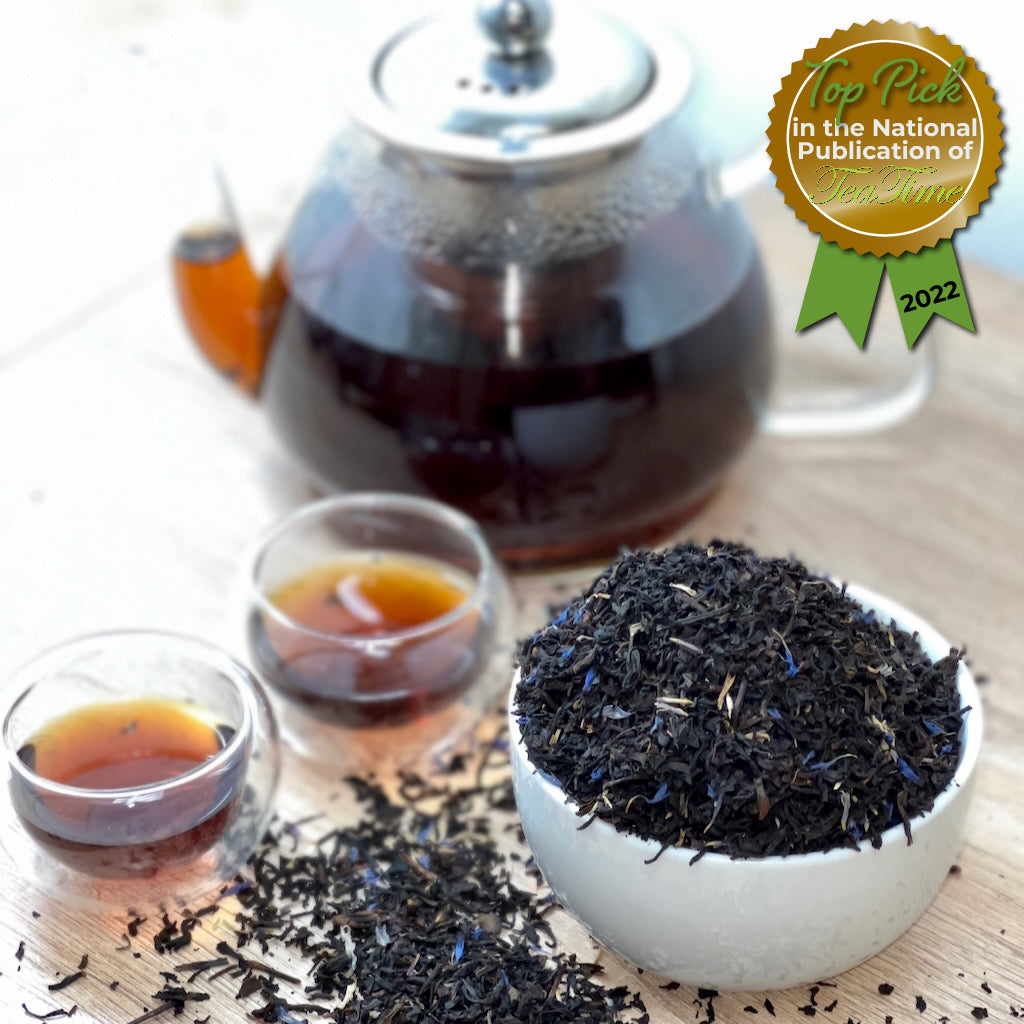 Organic Black Currant Tea - Loose Leaf Or Tea Bags, Caffeinated & Flavorful
