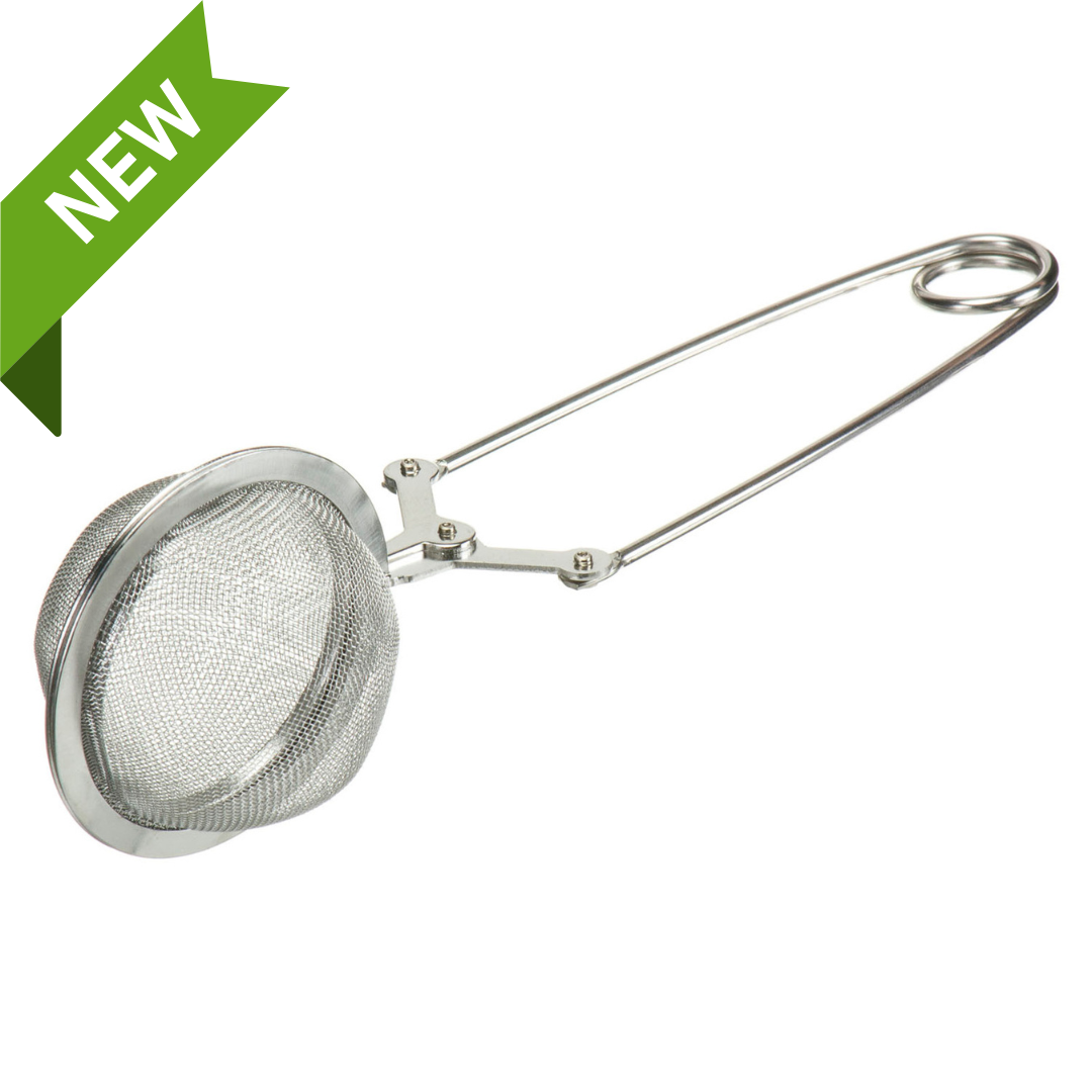 2" Mesh Ball Pincer Spoon Tea Infuser