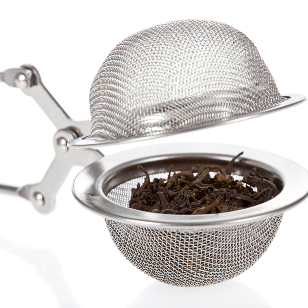 2" Mesh Ball Pincer Spoon Tea Infuser