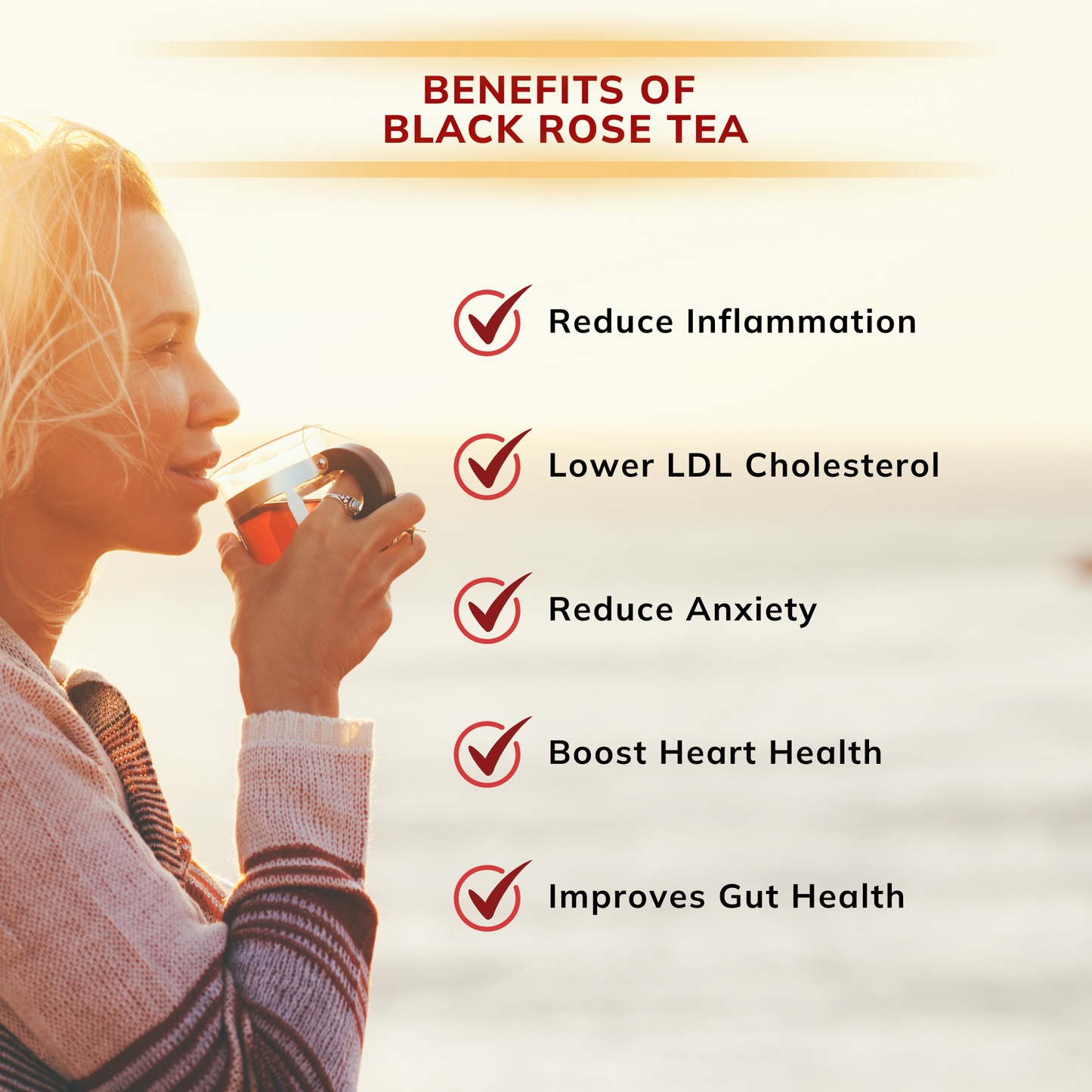 Organic Black Rose - 4 oz