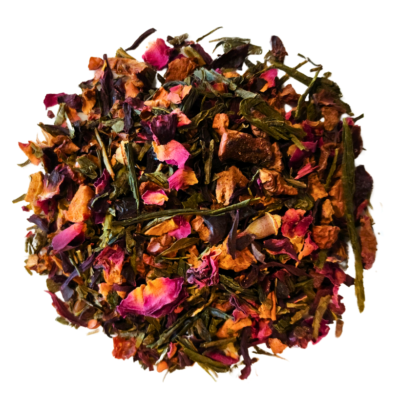 Organic Wild Raspberry Rose - 4 oz – True Leaf Tea
