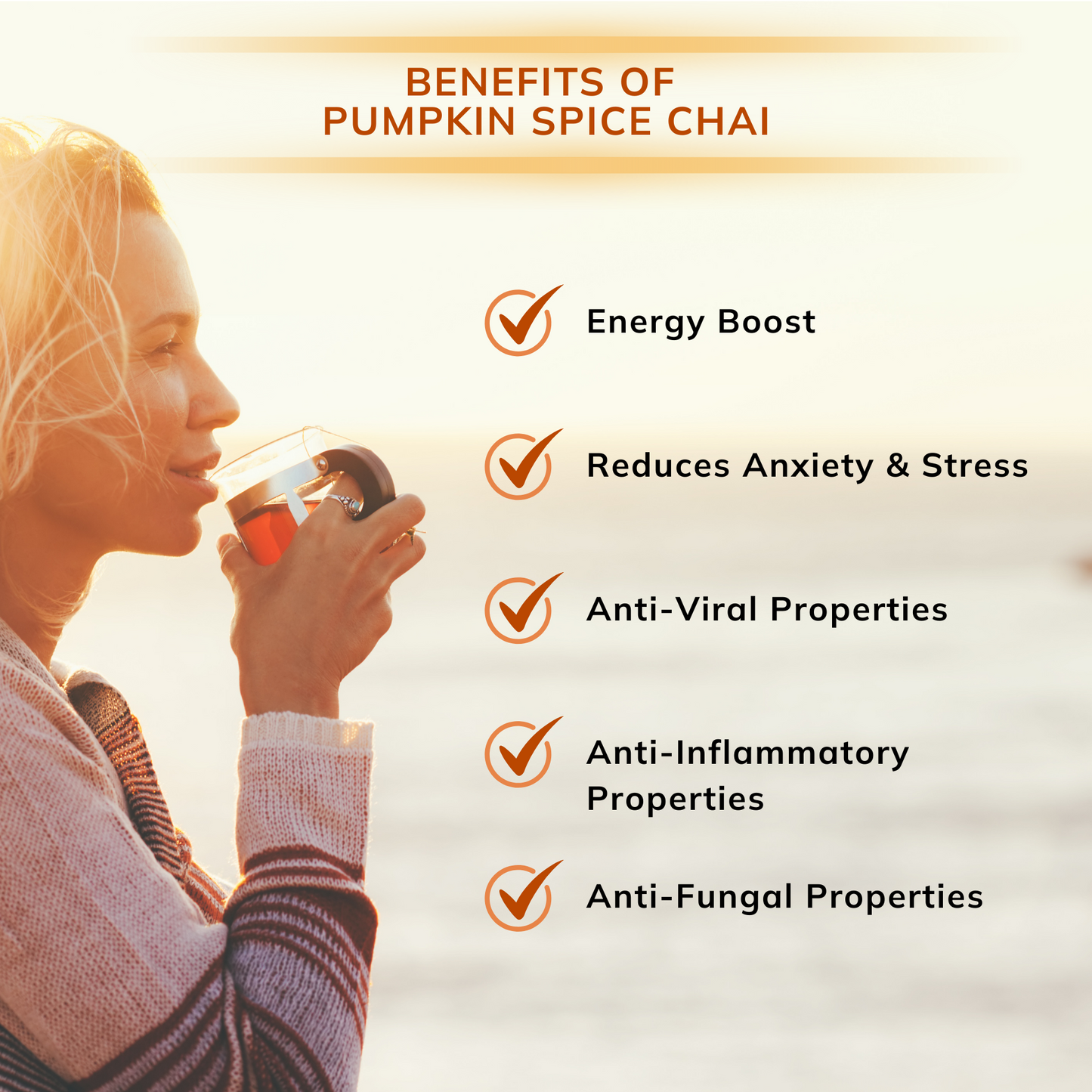 Organic Pumpkin Spice Chai - 4 oz